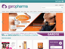 Tablet Screenshot of garopharma.com